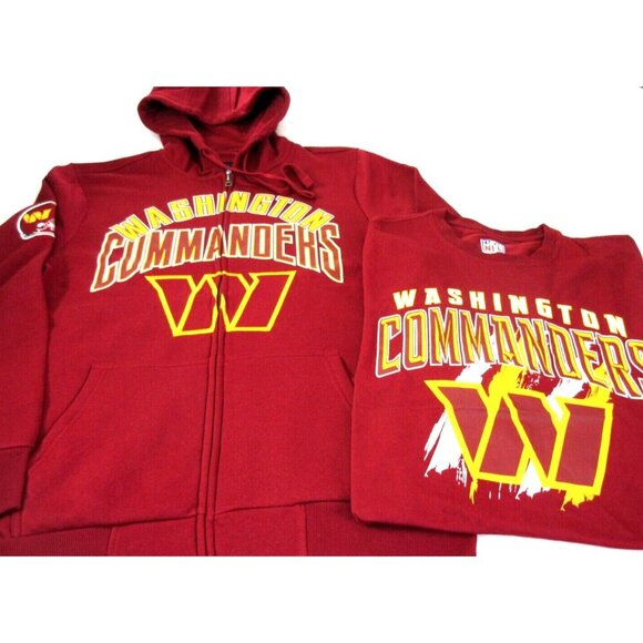 Washington Commanders NFL G-III Men's Hoodie T Shirt Combo Burgundy Gold NWT - Picture 4 of 9